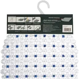 Килимок для ванної Eco Fabric Крапка 63х34 см синій (6334-001) - мініатюра 6