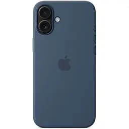 Силіконовий чохол CasePro Silicone Case with MagSafe Denim для iPhone 16 Plus