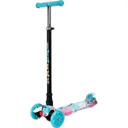 Самокат дитячий iTrike Maxi JR3-055-3-WP11 з підсвічуванням