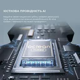Електрична зубна щітка Oclean X Ultra Set Green OLED - мініатюра 6