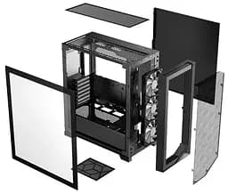 Корпус PcCooler PсCOOLER CPS чорний (C3D510 BK ARGB) Без БП - мініатюра 5