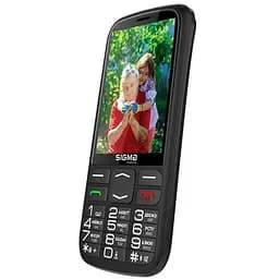 Телефон Sigma mobile Comfort 50 Optima акумулятор 2500mAh TYPE-C чорний  - мініатюра 4