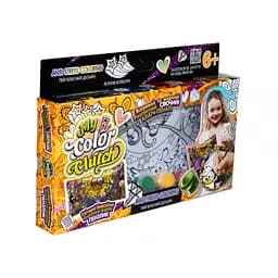 Пенал раскраска "My color Clutch" Danko Toys CCL-01-01U Две совы