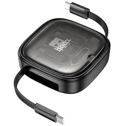 Дата кабель Hoco U140 with cable set 5in1 60W (0.95m) Black - мініатюра 2