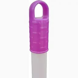 Совок для прибирання Zambak Plastik з довгою ручкою фіолетовий (ZP-213v) - мініатюра 3