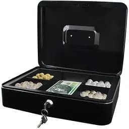 Большой металлический сейф-кешбокс Malatec 01216