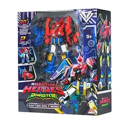 Робот-трансформер DINOSTER, Раптор Болт Винг, с аксессуарами