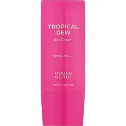 Сонцезахисний крем House of Hur Tropical Dew Sun Cream SPF50+ PA++++ для сяяння шкіри 50 мл - мініатюра 2