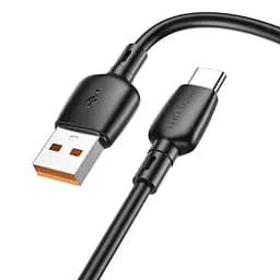 Кабель Borofone BX93 USB to Type-C QC 100W 1 м черный