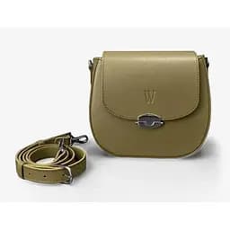 Жіноча шкіряна сумка Naomi оливкова