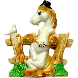 Кінь фарфор 11,5х10,5х4 см (b2503-4)