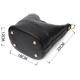Шкіряна сумка Vintage з автономною косметичкою всередині 22х18х12 см sum0029058 - мініатюра 4
