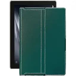 Чохол StatusCASE з екошкіри для планшету Asus ZenPad 10 (Z301M-1D027A-P028) Тм. Бірюзовий