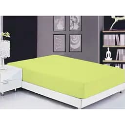 Простыня на резинке TAG Tekstil Sunny Lime 180х200х20 см 000163507
