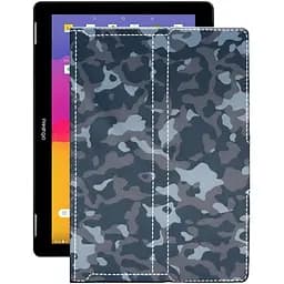 Чехол StatusCASE из экокожи для планшета Prestigio Wize PMT3771 3G Хаки-синий