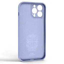 Силиконовый чехол для Apple iPhone 13 Pro Max, Icon Ring, фиолетовый, панель-накладка, с кольцом-подставкой на 360°, противоударный, возможность использования магнитных держателей, ArmorStandart (ARM68682) - мініатюра 2