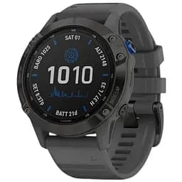 Смарт-часы Garmin Fenix ​​6 Pro Solar Edition Black with Gray Band (010-02410-11/10)