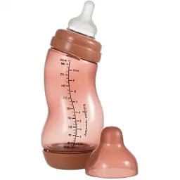 Антиколікова пляшечка Difrax S-bottle Wide Brick із силіконовою соскою 310 мл (707 Brick)