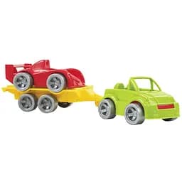 Ігровий набір Tigres Kid cars Sport: кабріолет з причепом + гонка (39542)