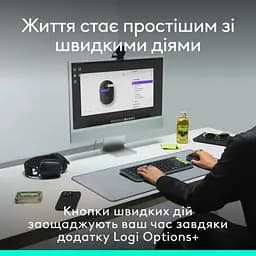 Миша Logitech POP with emoji Offwhite (L910-007411) (7031691) - мініатюра 3