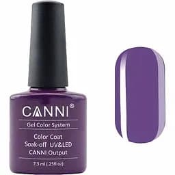 Гель-лак Canni Color Coat Soak-off UV&LED 32 темний фіолетовий 7.3 мл