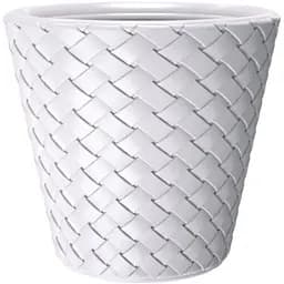 Горщик для квiтiв Prosperplast Matuba, 400 мм, білий (71364-449)
