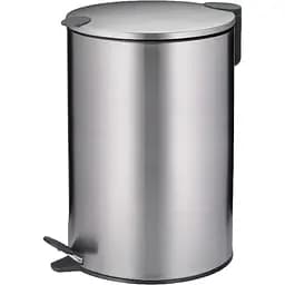 Мусорное ведро Kela Mats 12 л серебристое (10643)
