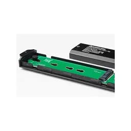 Кишеня зовнішня Chieftec M.2 PCIe NVMe/SATA SSD CEB-M2C-TLE USB 3.2 Gen2 Type-C Tool-Less Alum/Plastic (CEB-M2C-TLE) - мініатюра 4