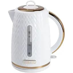 Електрочайник з обертанням на 360° Sokany SK-SH-1044 дисковий 1.7 л 2000 Вт Білий