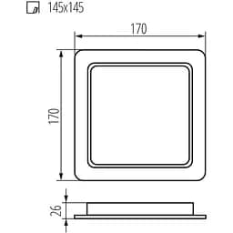Світильник Kanlux Tavo LED DL 18W-NW down-light (36518) - мініатюра 2