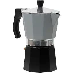 Кофеварка гейзерная Bo-Camp Hillingdon 6-cups Grey/Black серая (2200520)