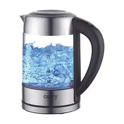 Электрочайник стеклянный Camry CR 1289 объемом 1,7 л с контролем температуры