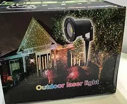 Вуличний лазерний прожектор проектор Waterproof Lazer Зоряне небо+фігури з пультом (Червоний і зелений кольори) - мініатюра 10
