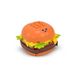 Конструктор дитячий Bambi Western fast food: Hamburger 1024A-1, пластик, 93 деталі - мініатюра 2
