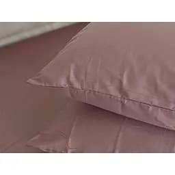 Наволочка Ecotton Stucco сатин 70х70 см 2 шт. коричнева (24749) - мініатюра 2