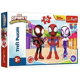 Пазл Trefl Пригоди Спайдермена та друзів Марвел: Спайдермен та друзі 30 ел. (18285)