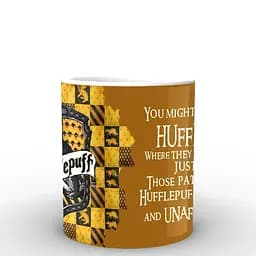 Кухоль GeekLand Harry Potter Гаррі Поттер Хаффлпаф HP.02.025.391 330 мл білий