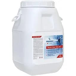 Шоковий хлор Froggy ShockChlor Tabs 50 кг у таблетках для швидкої дезінфекції води в басейні