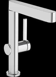Змішувач для умивальника з висувною лійкою Hansgrohe Finoris 76063000 хром