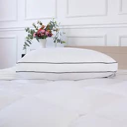 Подушка пухова трикамерна MirSon Delicate Lux №2771 пружна 50х70 см біла (2200005194171) - мініатюра 4