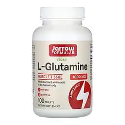 Амінокислота Jarrow Formulas L-Glutamine 1000 мг 100 таб