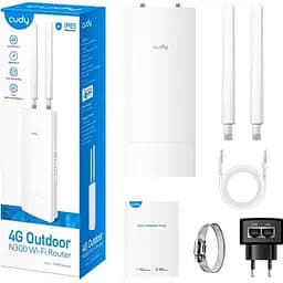 Маршрутизатор Cudy LT400 Outdoor, 4G LTE Cat 4 N300 Wi-Fi Router (LT400 Outdoor)