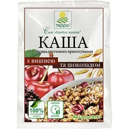 Каша вівсяна Терра з вишнею та шоколадом 38 г ( 724152)