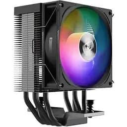 Кулер для процесора Pccooler R400 ARGB чорний алюміній/мідь 1x92 мм ARGB для Intel 1700/1200/115x AMD AM5/AM4
