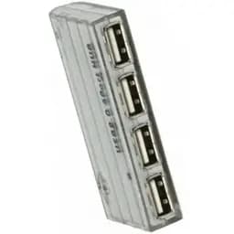 USB-хаб Viewcon 4 ports White (VE099)