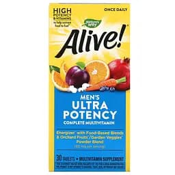 Мультивітаміни Nature's Way Men's Ultra Potency Complete Multivitamin 30 пігулок