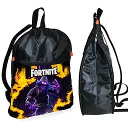 Рюкзак-мешок для школы Fortnite детская сумка для обуви и спортивной одежды (01458)
