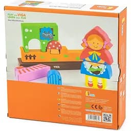 Магнітний пазл Viga Toys Червона Шапочка (50075) - мініатюра 3