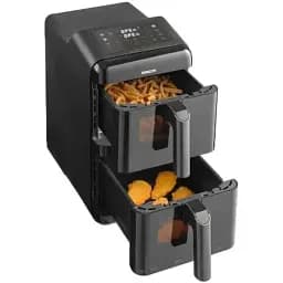 Мультипіч Sencor Dual Vita Fryer 3000 Вт чорний (SFR1250BK) - мініатюра 3