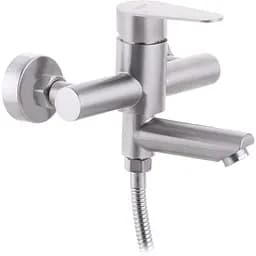 Смеситель для ванны Sus304 Zerix Fox-009 Euro из нержавеющей стали ZX3147)